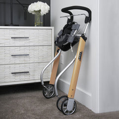 Lets Go Indoor Rollator Beech/Silver - Millercare