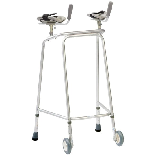 Lightweight Aluminium Walking Frame with Forearm Support