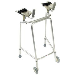 Lightweight Aluminium Walking Frame with Forearm Support - Millercare