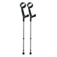 Lightweight Elbow Crutches with Pivoting Arm Cuff - Millercare