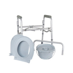 Lightweight Folding Commode and Toilet Surround - Millercare