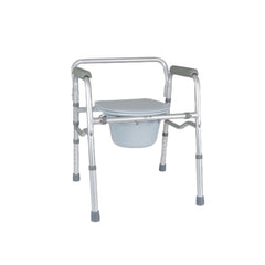 Lightweight Folding Commode and Toilet Surround - Millercare