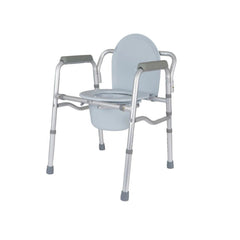 Lightweight Folding Commode and Toilet Surround - Millercare