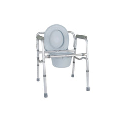 Lightweight Folding Commode and Toilet Surround - Millercare