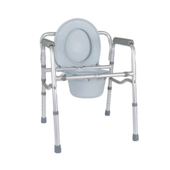 Lightweight Folding Commode and Toilet Surround - Millercare