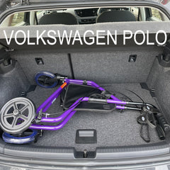 Lightweight Tri Wheel Walker With Bag and Basket - Millercare