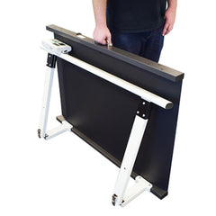M - 653 Wheelchair Scale with Folding Handrail - Millercare