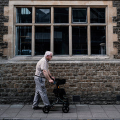 Millercare Zoom Plus Medium Rollator Morning Mist - Millercare