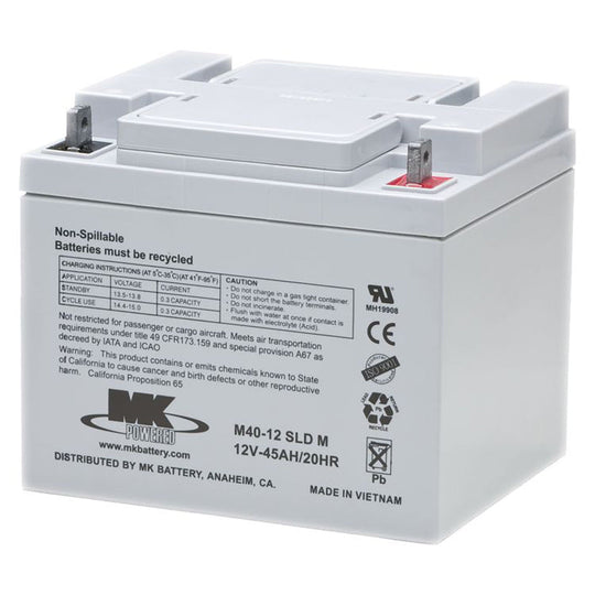 MK Battery - 12V AGM Batteries - Various Amps