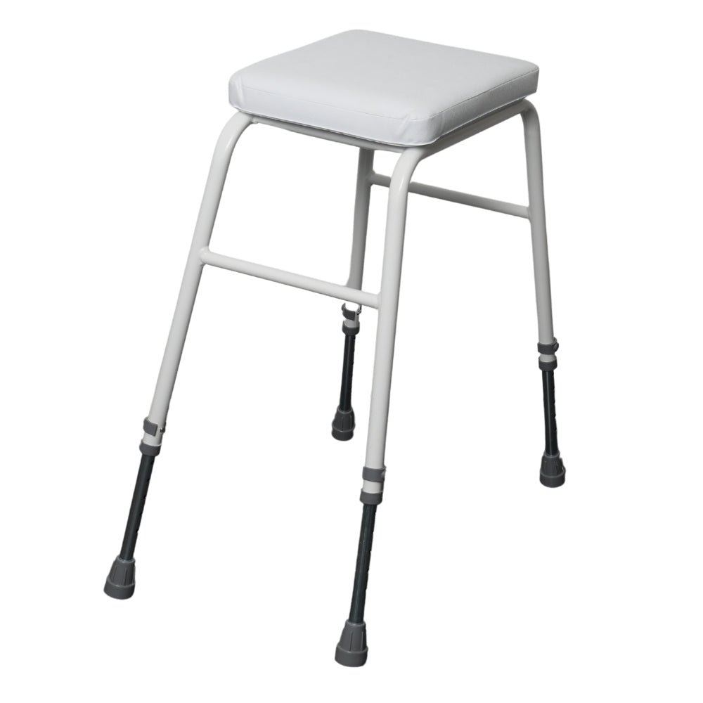Task Stool Without Backrest Height Adjustable Perching Stool without back – Millercare