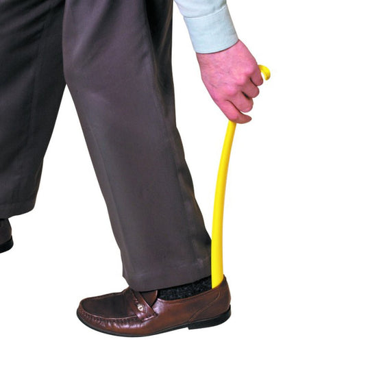 Plastic Shoehorn With Hook