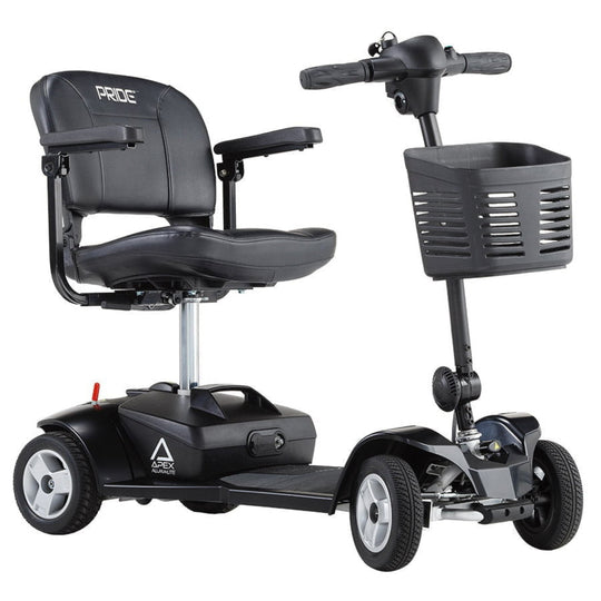 Pride Apex Alumalite Mobility Scooter in Black