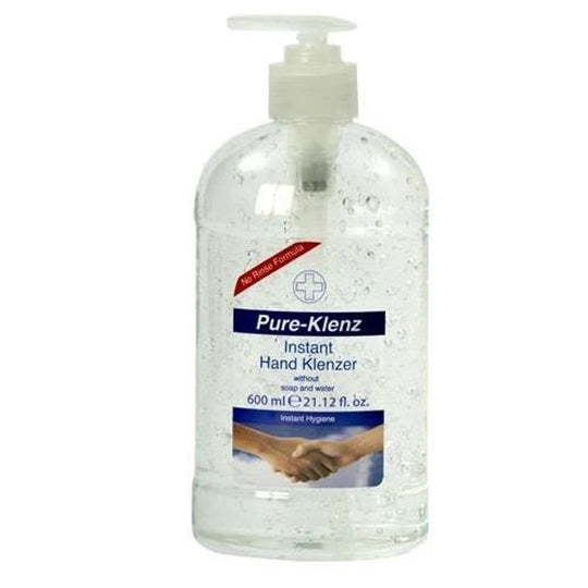 Pure Klenz Hand Sanitiser Gel 600ml