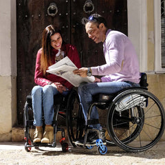 Quickie Krypton F Lightweight Folding Active Wheelchair - Millercare