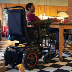 Quickie Q100 R Rear - Wheeled Powerchair - Millercare