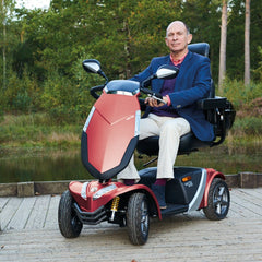 Rascal Vecta Sport Mobility Scooter - Atomic Red - Millercare