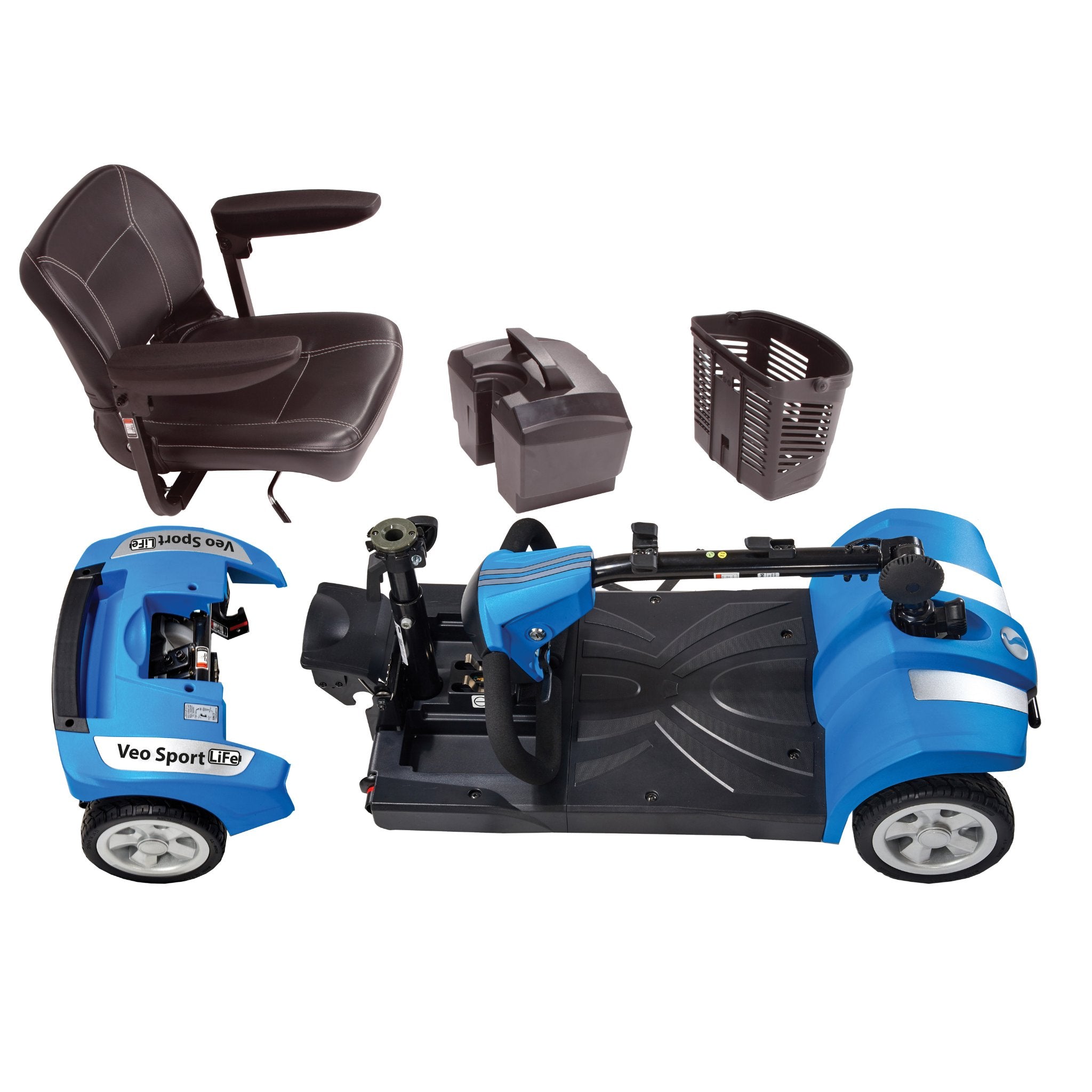 Rascal Lightweight Rascal Veo Sport Life Lightweight Scooter – Millercare