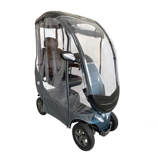 Rascal Vortex Mobility Scooter - Solid Canopy With Sides