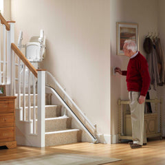 Reconditioned Stannah Siena 260 Curved Stairlift - Millercare
