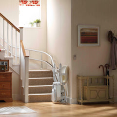 Reconditioned Stannah Siena 260 Curved Stairlift - Millercare