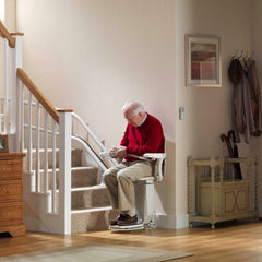 Reconditioned Stannah Siena 260 Curved Stairlift - Millercare