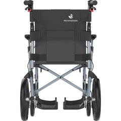 Rehasense Icon 35 LX Lightweight Transit Manual Wheelchair - Ice Blue - Millercare