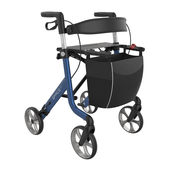 Rehasense SPACE LX Rollator – Lightweight Aluminium Rollator - Large