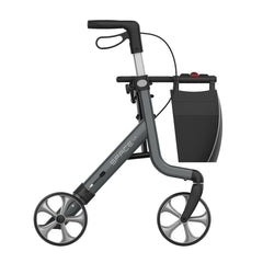 Rehasense SPACE LX Rollator – Lightweight Aluminium Rollator - Large - Millercare