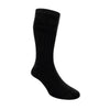 Sandpiper FeatherTop Extra Wide Cotton Socks Black