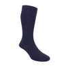 Sandpiper FeatherTop Extra Wide Cotton Socks Navy