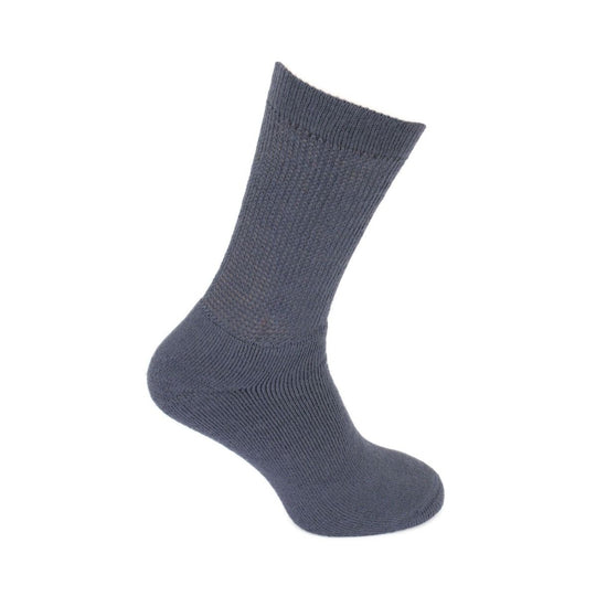 Sandpiper FeatherTop Extra Wide Cushioned Socks Grey