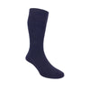 Sandpiper FeatherTop Extra Wide Wool Socks Navy