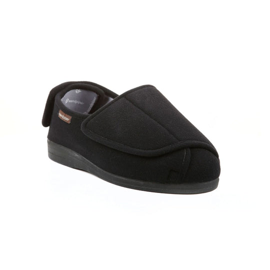 Sandpiper Walter Mens Slipper Black - Various Sizes