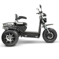 Scooterpac Invader Mobility Scooter Class 3 - Black - Millercare