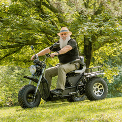Scooterpac Invader Mobility Scooter Class 3 - Black - Millercare