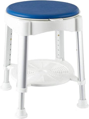 Shower Stool with Rotating Padded Seat - Millercare