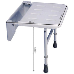 Solo Standard Aluminium Shower Seat - Millercare