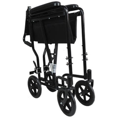 Steel Compact Transit Chair Black - Millercare
