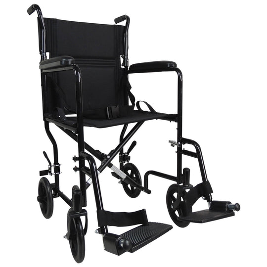 Aidapt Steel Transit Chair - Black
