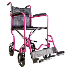 Steel Compact Transit Chair Black - Millercare