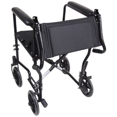 Steel Compact Transit Chair Black - Millercare