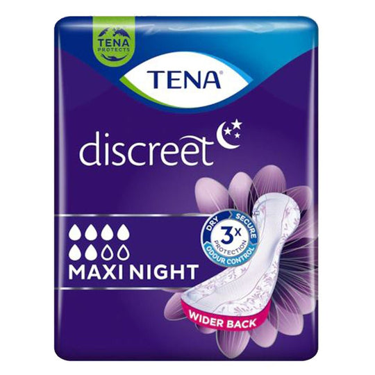 Tena Discreet Maxi Night 8x6 - ONLINE EXCLUSIVE