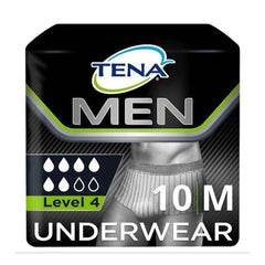 Tena Men Prem Fit Underwear Med 3x10 ONLINE ONLY CASE ONLY - Millercare