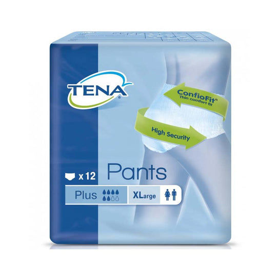 Tena Pants Plus Extra Large 4x12 - ONLINE EXCLUSIVE