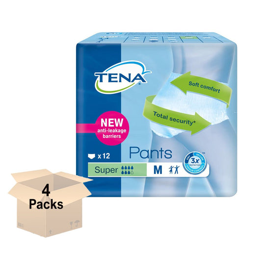 Tena Pants Super Medium  - Case Only