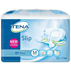 TENA SLIP PLUS Med BLUE CASE 3X30 ONLINE EXCLUSIVE CASE ONLY - Millercare