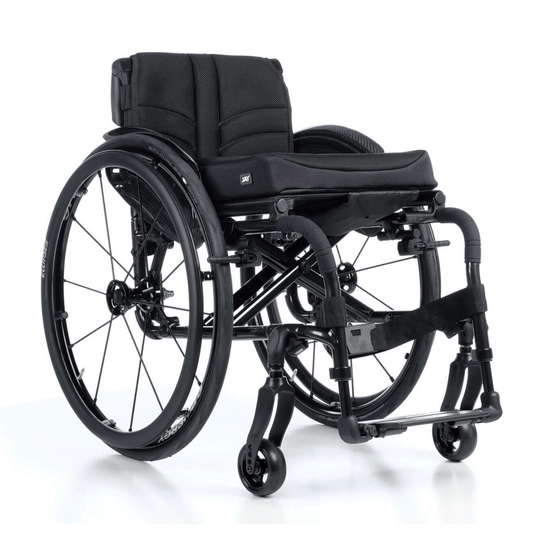 The QUICKIE QS5 X Folding Wheelchair