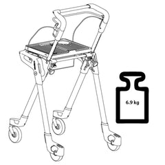 Topro Hestia - Indoor Rollator - One size - Millercare