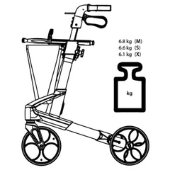 Topro Troja Original Rollator Silver - Millercare