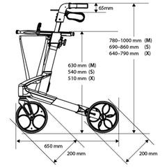 Topro Troja Original Rollator Silver - Millercare
